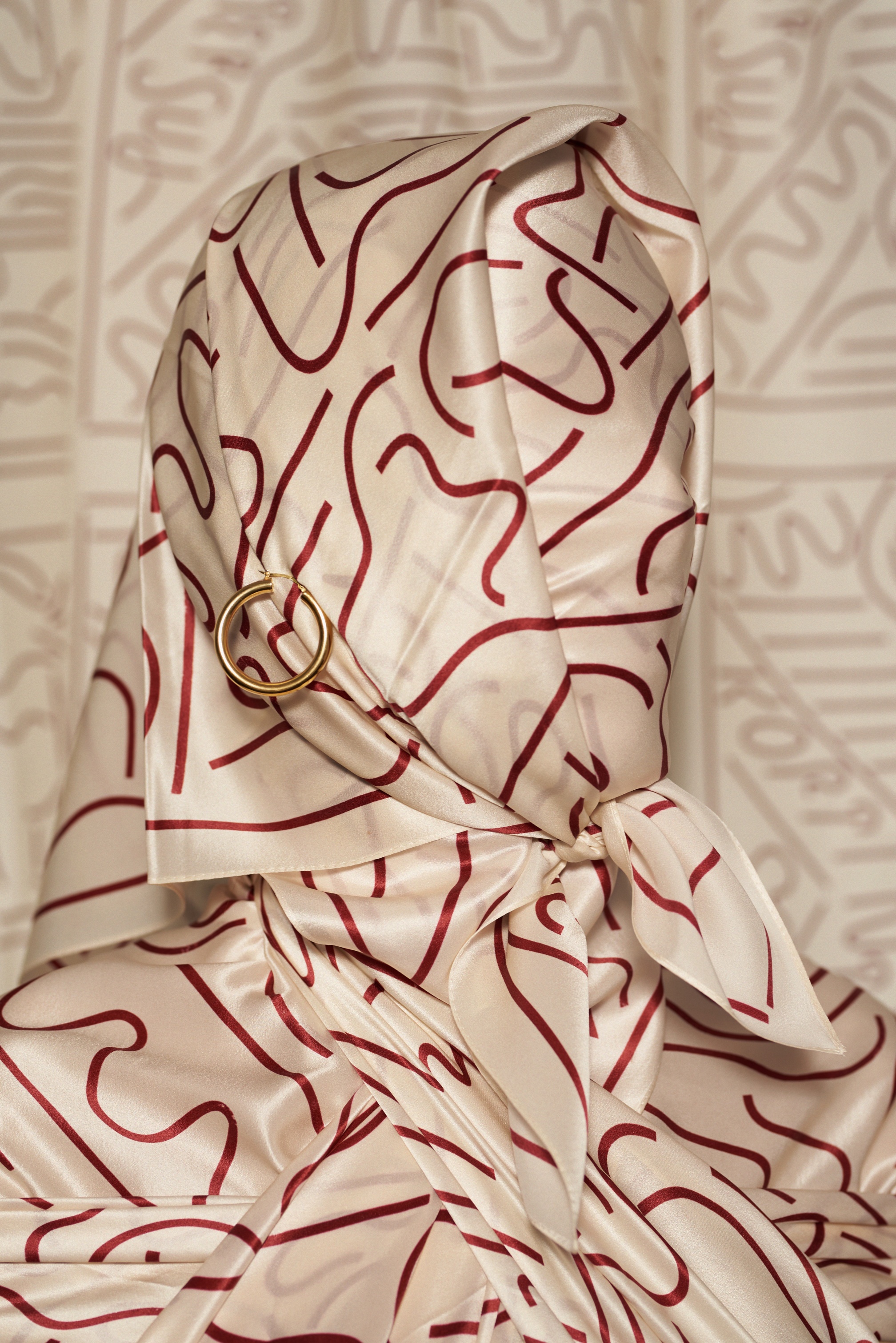 KOPI silk scarves 2021 styled by Kas Kryst